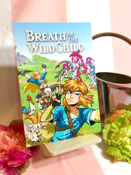 heartbrokengirlsketches: ✨Breath of the Wild Child - a BOTW zine✨ This 40 page zine collects all of 