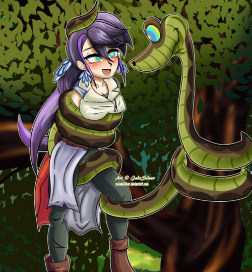 hirotostar-hypnoart:  Kaa and Bracelet Girls from Yu-Gi-Oh! Arc-V + Kaa and Ray pic