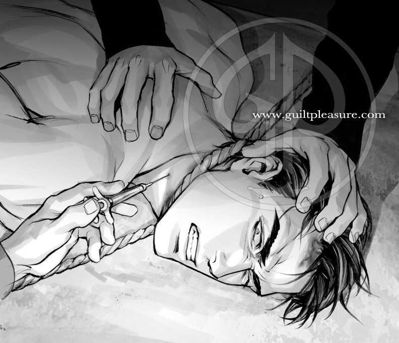 guiltpleasure:  Our C88 (comiket 88) submission - Bad Company Chapter 2, due out