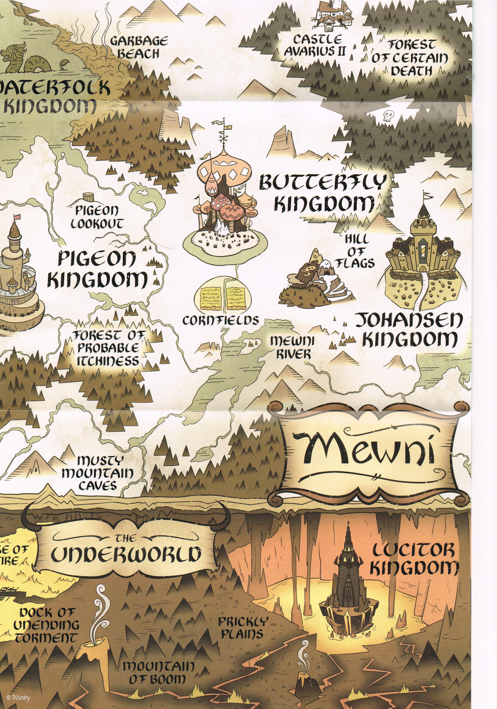 The Kingdom of Mewni from Star and Marco’s Guide to Mastering Every DimensionBuy