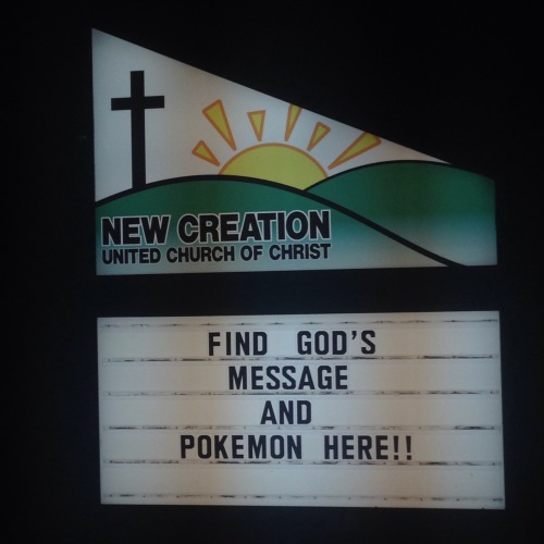 the-shadowsmiths:The church down the street from is had a new message today.