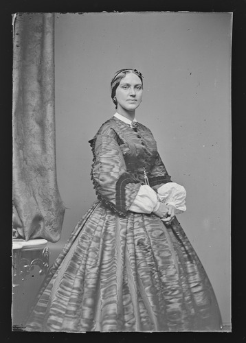 si-national-portrait-gallery:Unidentified Woman, c. 1860-1870, Smithsonian: National Portrait Galler