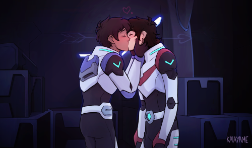 kaiayame:  reached into my folder of old klance wips &amp; decided to finish this, because what was 