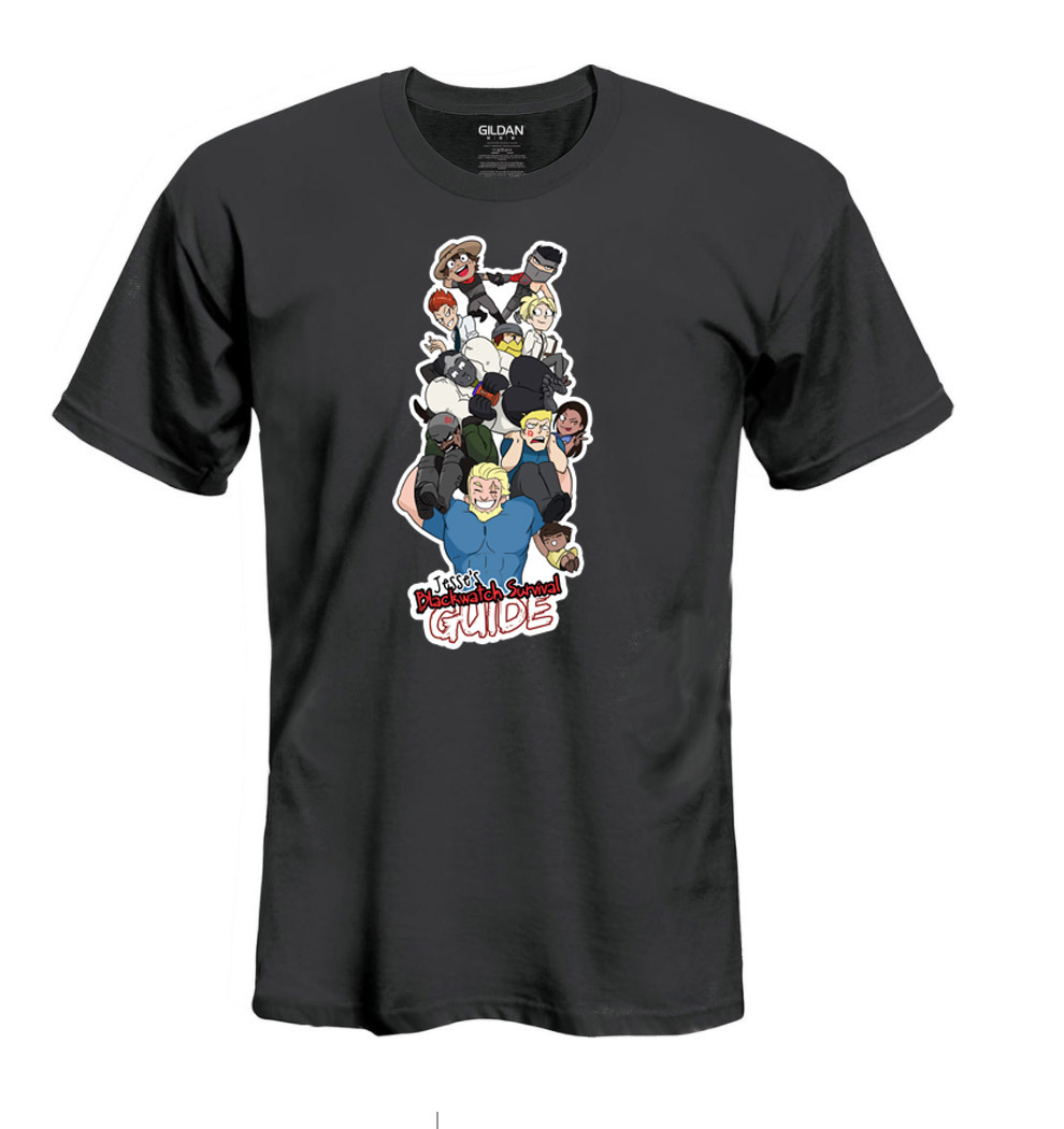 blackwatchguide: SHIRTS ARE BACK AGAIN!! Preorders are available now through my etsy HERE!