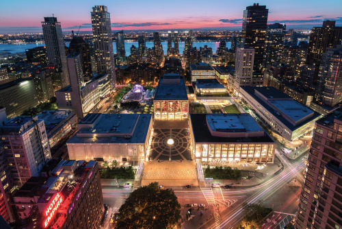 Lincoln Center, as seen from above (Photo Credit: Inaki Vinaixa)