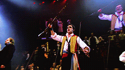 briarosie:Ramin Karimloo as Enjolras in 25th anniversary concert of Les Misérables.