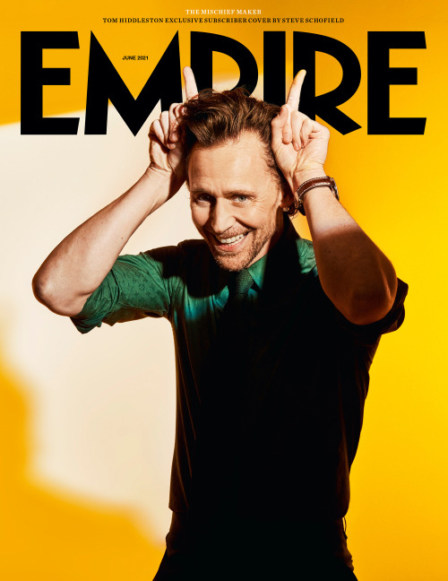 lokihiddleston:The God of Mischief is back.Check out @twhiddleston on the brand-new cover of EmpireM