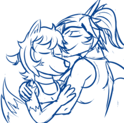 krisispiss:    sharkmod submitted:  I hope this is a hug you needed :3c AAA THIS IS REALLY CUTE??? THANK YOU!!!  