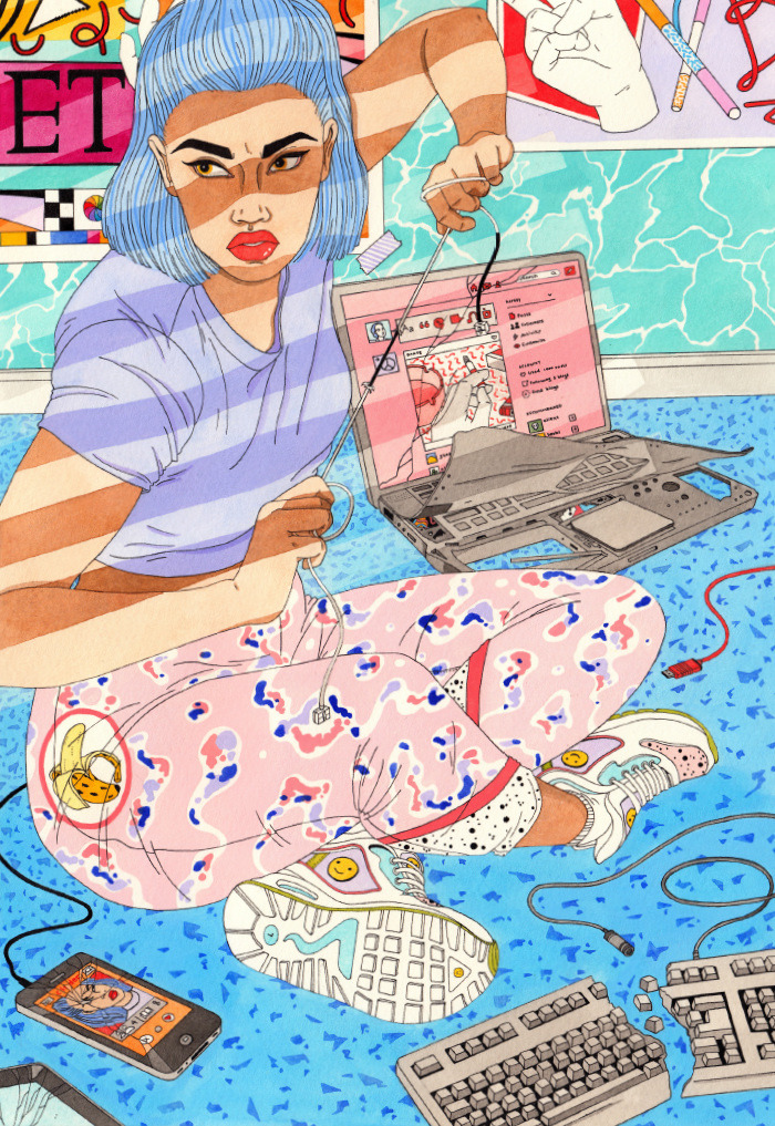 supersonicart:   Laura Callaghan, Recent Work. Brand new, incredible illustrations