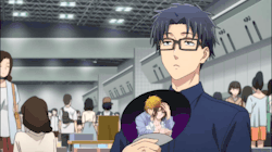 animecapsgifs:  4 stages of jealousy according to Hirotaka