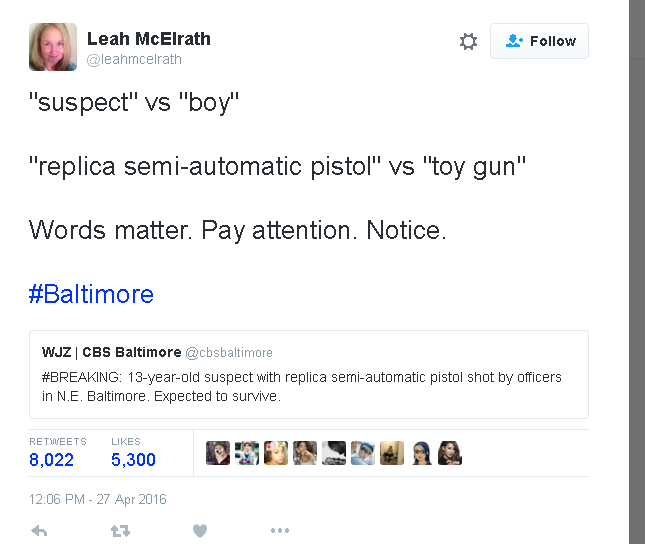 fromonesurvivortoanother:  thingsfacebookislike:  The criminalization of blackness
