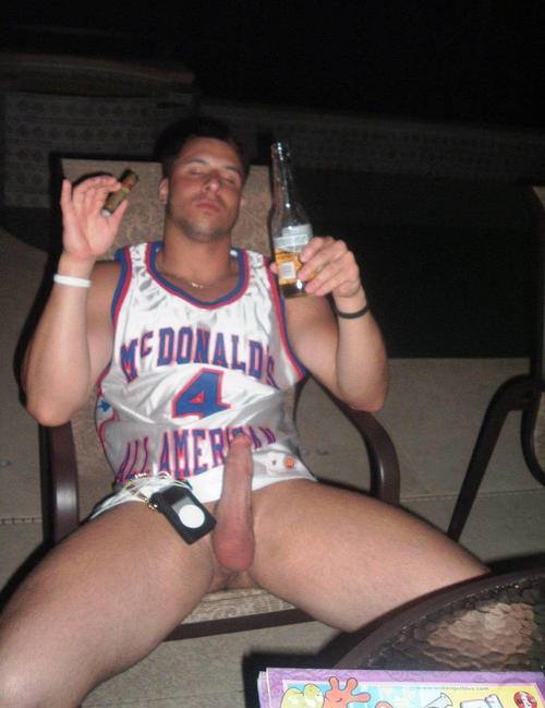 nakedregularguys:  Drunk straight guy 