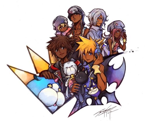 seasaltfamily:TWEWY crew and Sora edit