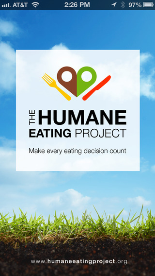 Quick plug for the Humane Eating Project that I volunteer for:Free restaurant finder app for ve