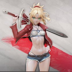 leslyzerosix:    This is the last my work of this yearFate : Apocrypha - Saber of Red