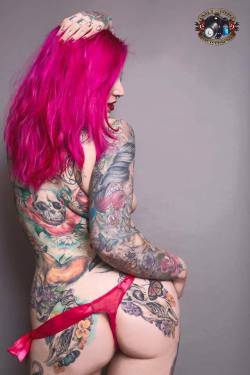 Beautiful Tattooed Woman