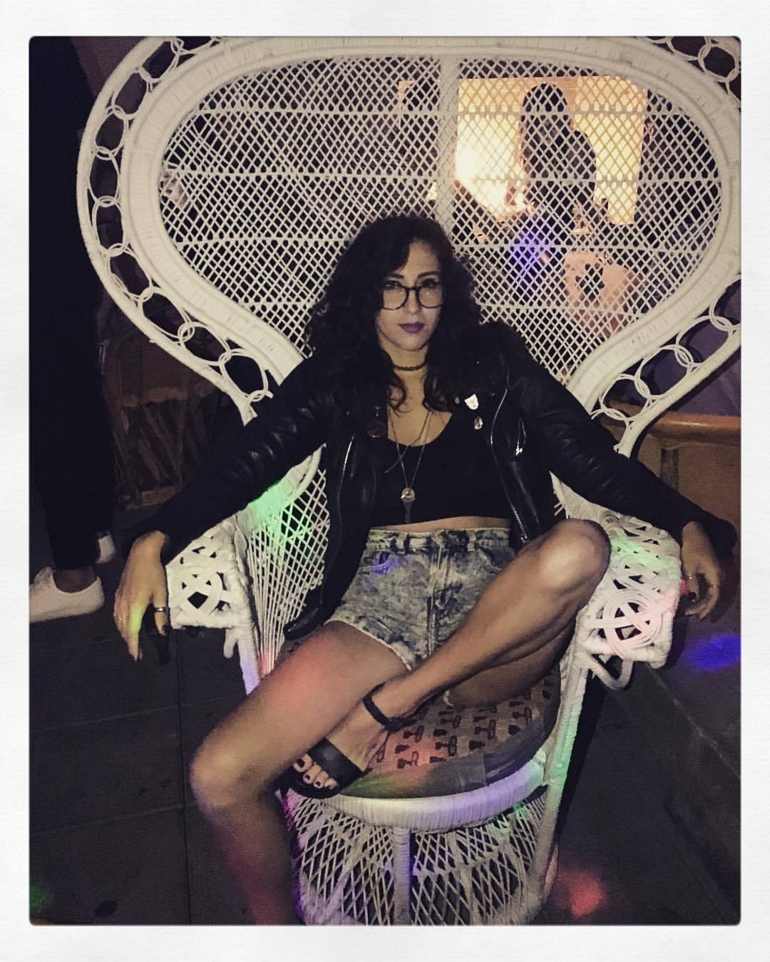 The Wicker Throne, Queen in the Downtown Los Angeles. (at Upstairs Rooftop Lounge