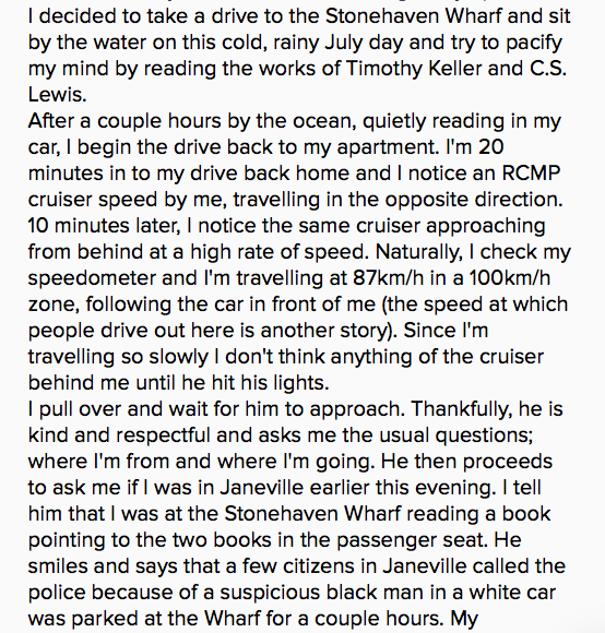 fatcrybabie:  micdotcom:  Black man pulled over for sitting in his car and reading