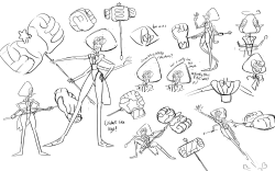colin-howard:  Here are some concepts for Sardonyx I did! The first page was all riffing off of  Rebecca’s initial design.  Colin Howard!!!!!!