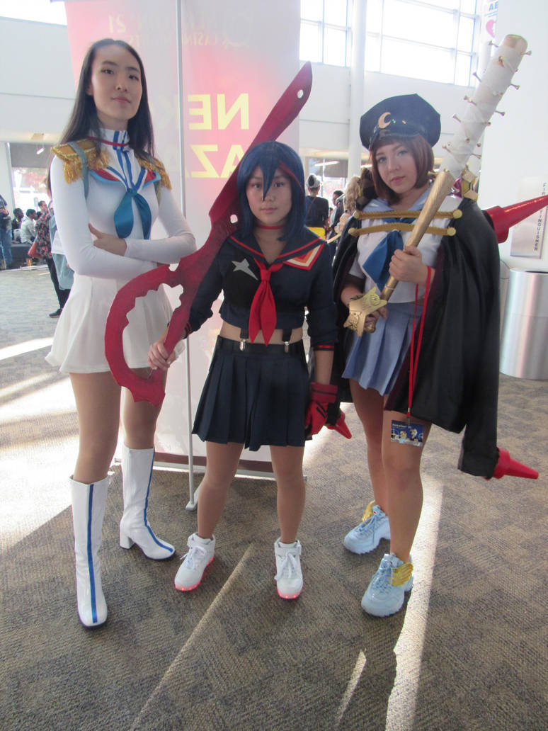 Satsuki Kiryuin, Ryuko Matoi, and Mako Mankanshoku by jpop52