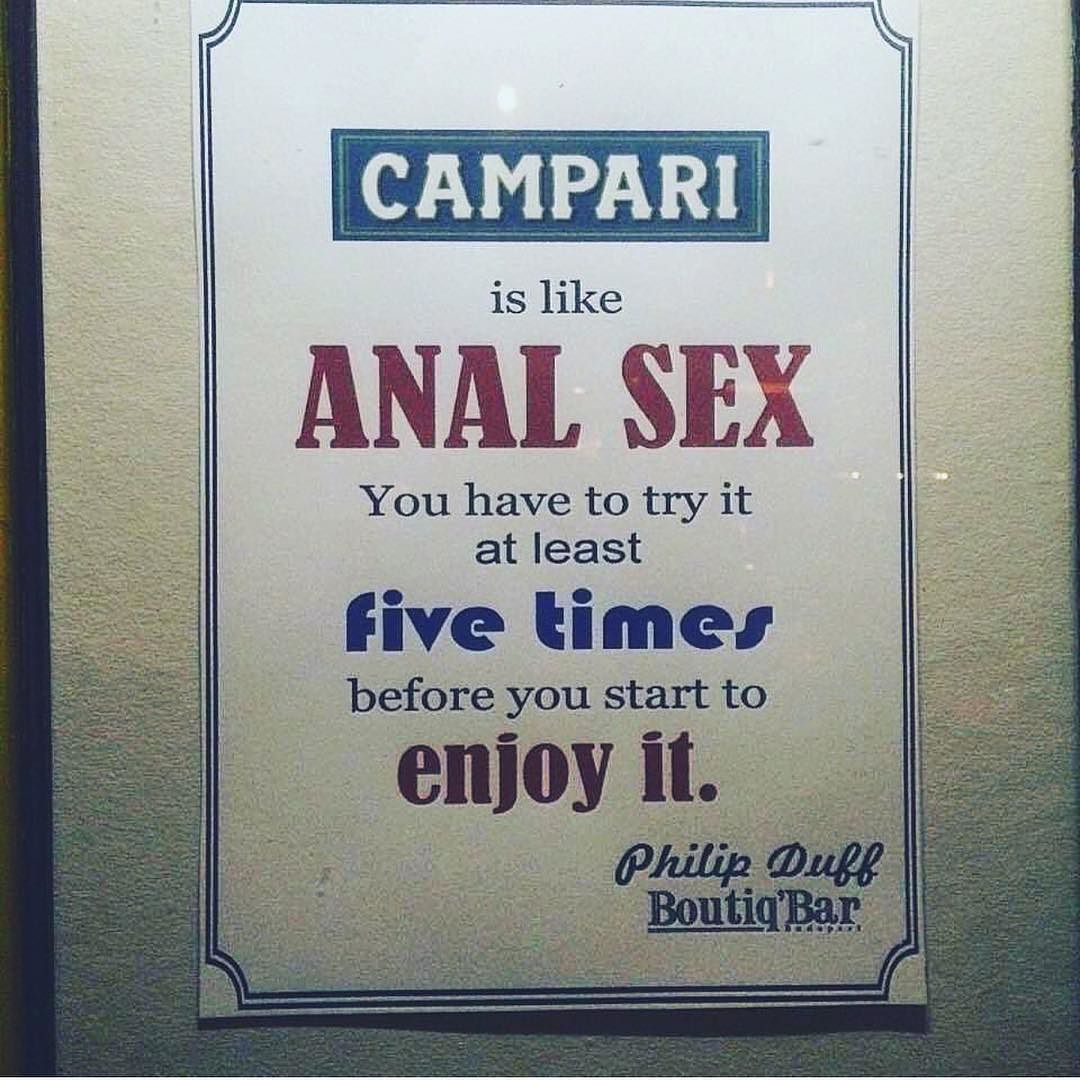😳 I actually love #Campari #bittersweet by jordancarverofficial