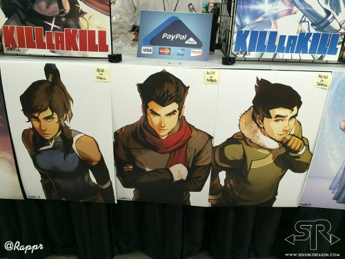 dongbufeng:  Korra NYCC Photos from @Rappr on Sensible Reason.
