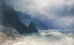 sproutwings:favorite painters: Ivan Konstantinovich Aivazovsky (29 July 1817 – 5 May 1900)