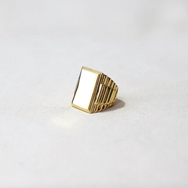 truedopeness:  The @romeandtale ‘Virtus’ ring, brilliantly handcrafted in nyc