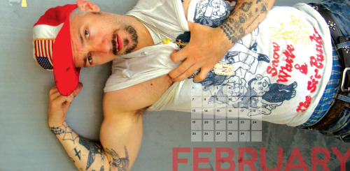 waltcessna:  WOLFPACK! PIN-UP CALENDAR 2012 James Cerne, Scooter LaForge, Jay Roth & Frank photographed by Walt Cessna NYC 11 To Order- http://www.blurb.com/my/book/detail/2814839-wolfpack-2012 