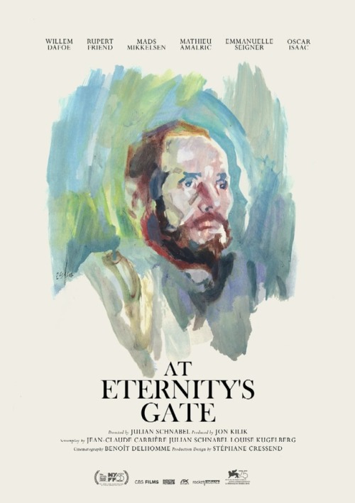 antoniostella:My posters for "At Eternity’s Gate" - 2018 by Julian Schnabel 