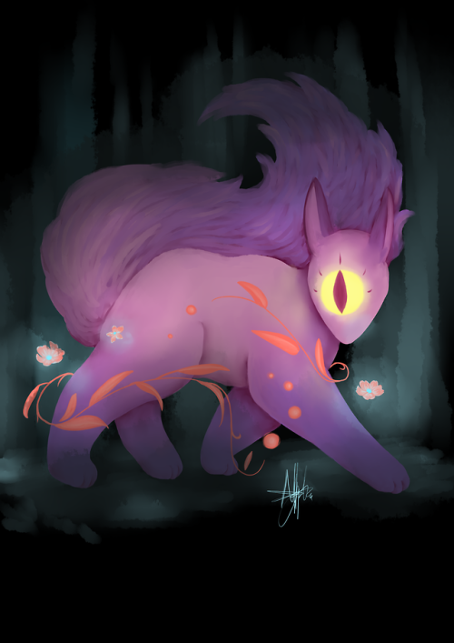 I’ve had these little creatures in doodles around my computer for awhile so I decided to finis