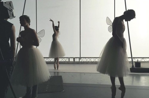 englishballetandtea: RDB rehearsals of ‘La Sylphide’ and ‘Theme &amp; Variatio