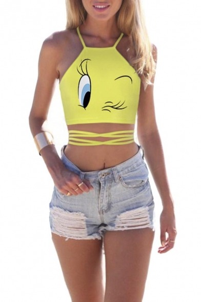 blogtenaciousstudentrebel:  Bandage Camis Crop Tops. Do you like these tops? Pick