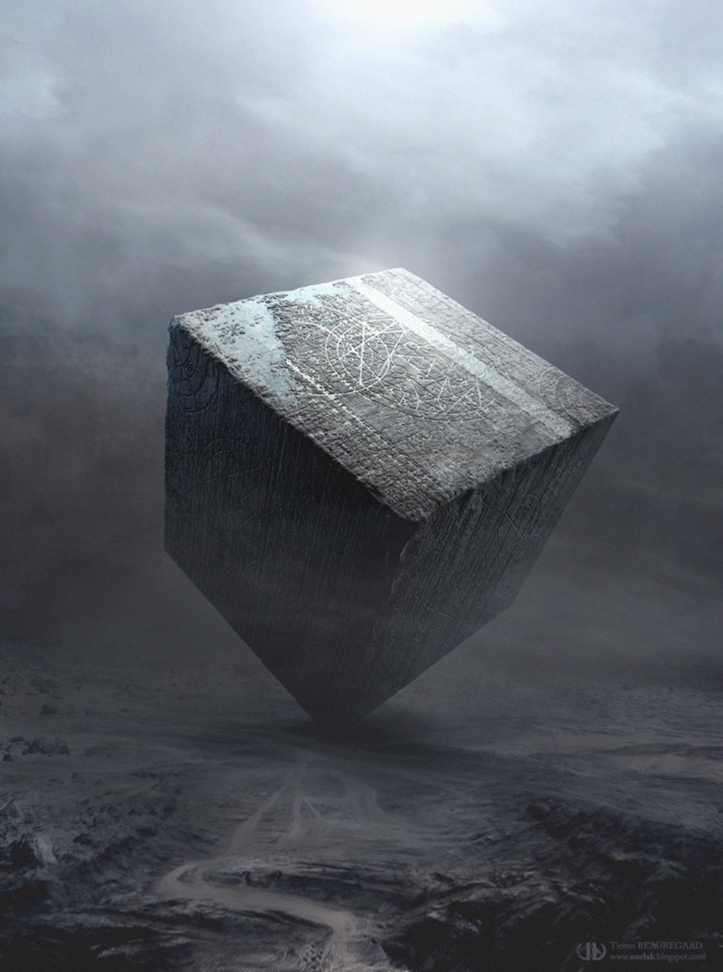 camerxn:  Relic, Star Gate, The Cube, and Space Voyager 1 and 2 by Tierno Beauregard