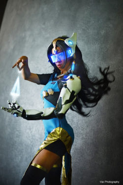 angelusworld:    Overwatch - Symmetra CosplayCosplayer: