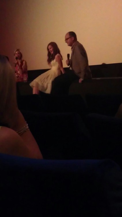 kelseymil08: Louise Brealey (Delicious premiere 3/7/14 Curzon Soho)  I apologise for the quality, I 
