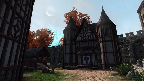 mazurah:In Cyrodiil, you can generally tell which city you’re in based on the architecture. Shown in