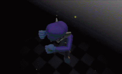 suppermariobroth:Waluigi’s eagle animation from Mario Golf: World Tour.