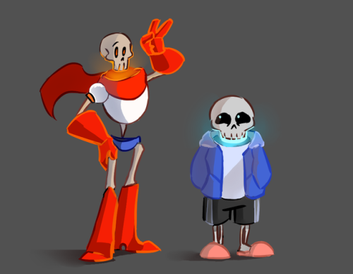 junorsky: skelebros - Mystery Skulls stylejust…uhm… for fun?