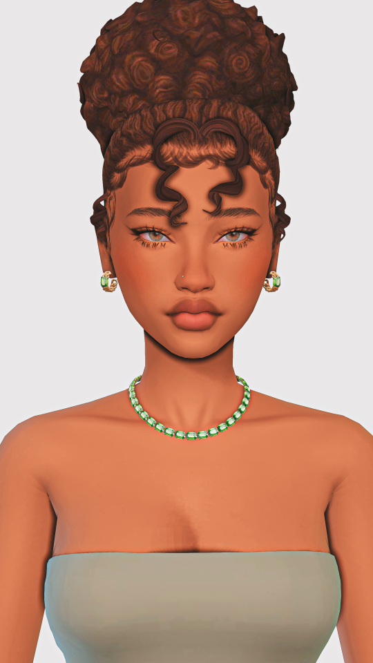Curly Hair Maxis Match Edition Part 3