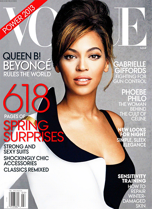 beyobsessed:  Beyoncé x 2013 magazine covers  not even a beyonce stan but bodied x 6