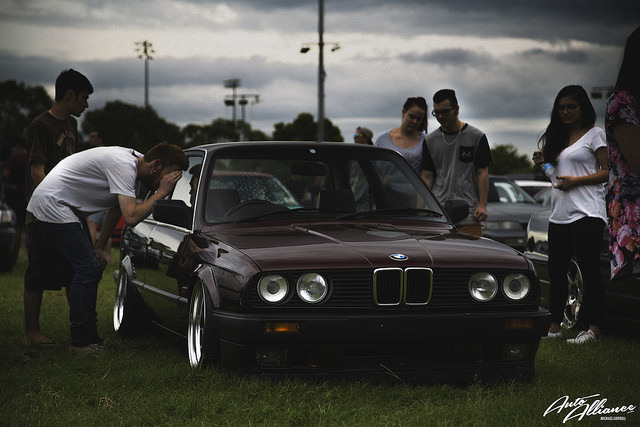 theautobible:  MaroonE30-2 by mikalfatagraphy on Flickr.