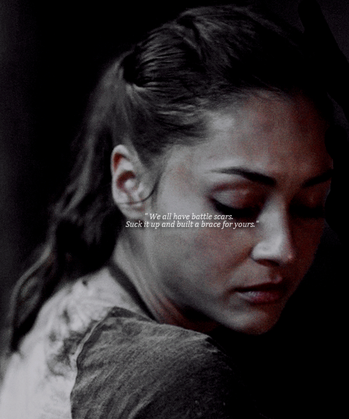 bellarkkes:   the 100   quotes  