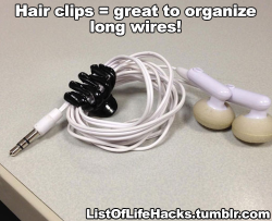 listoflifehacks:  If you like this list of life hacks, follow ListOfLifeHacks for more like it! 