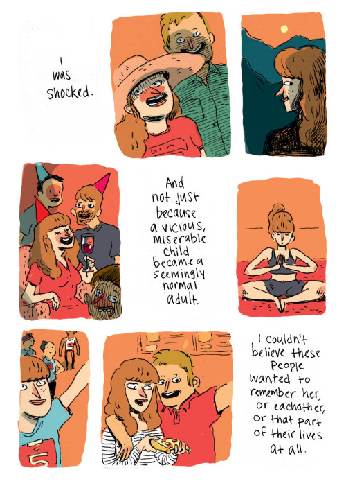 lilmeier: dautchy:draw-blog:Rejected anthology submissionWhen one of my high school bullies ra