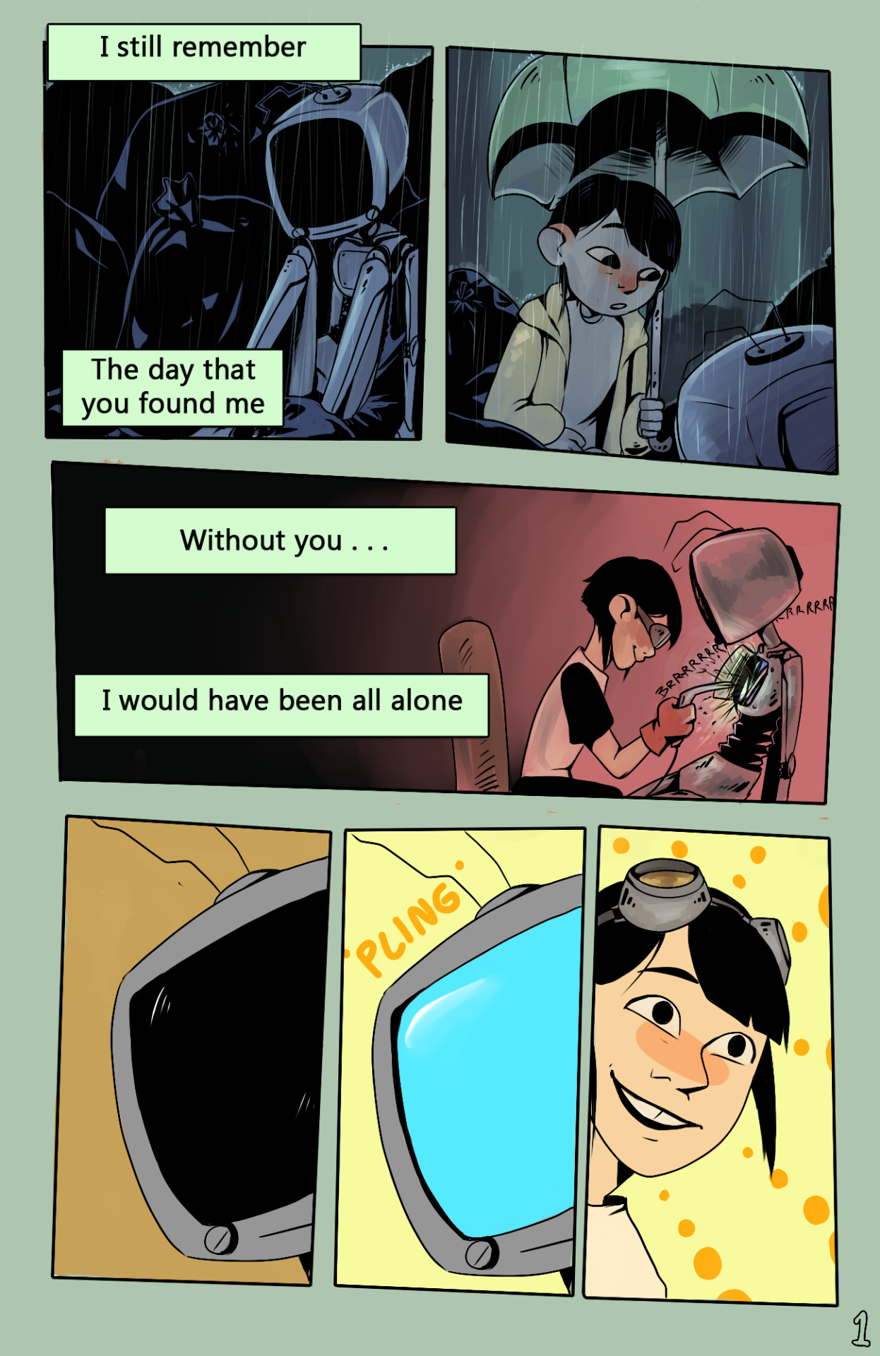 ful-fisk:   WHAT IS LOVE  I am finally done! My 6 page comic I’ve been working