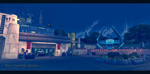 Sims 4 - Batuu - First Order cargo compound