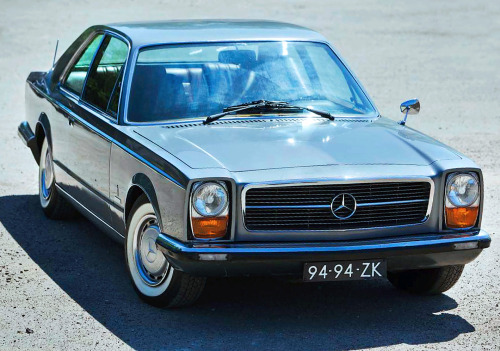 carsthatnevermadeitetc:  Mercedes-Benz 300 SEL 6.3 Coupé, 1969, by Pininfarina. Commissioned by a wealthy Dutch businessman, Pininfarina’s coupé didn’t have any bearing on Mercedes design but the styling can be seen to have previewed Rolls Royce’s