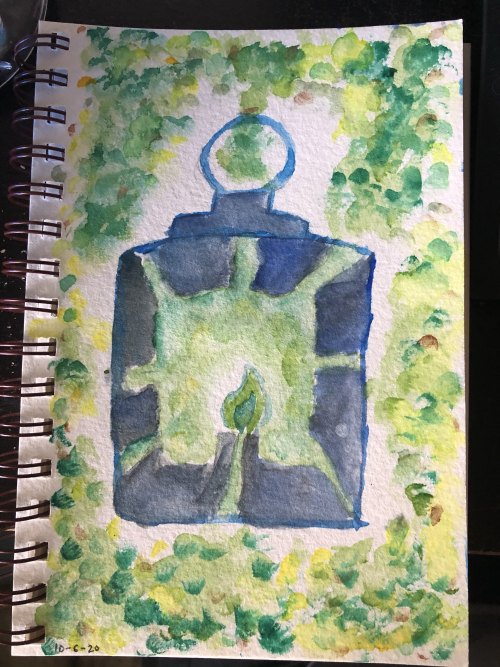 falloutglow: Day 3: Lantern Light“Out of the darkness, a flame flickers, bright and green.The lanter