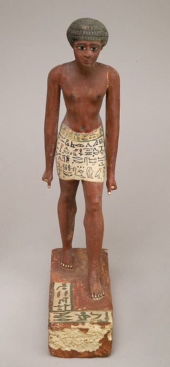 Statuette of Merer,  19881-1802 B.C. 10-11th dynasty